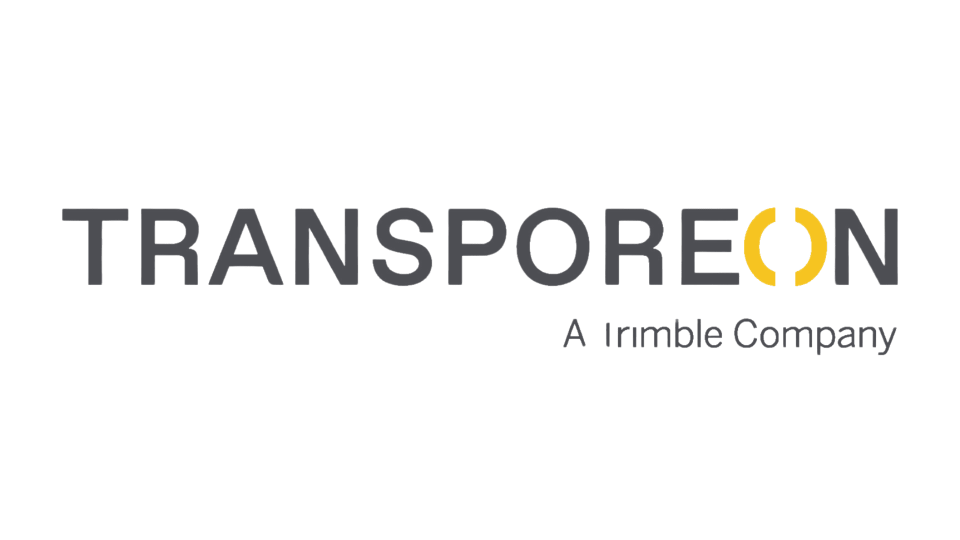Logotyp till Transporeon. NorthTracker samarbetar med Transporeon